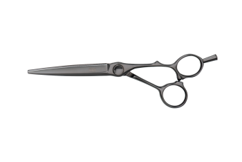 Kasho Millennium Series 6.0 Offset Shears Diamond Like Coating Black Closed